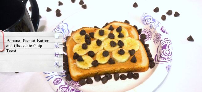 banana-peanutbutter-and-chocolate-chip-toast