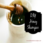DIY honey shampoo
